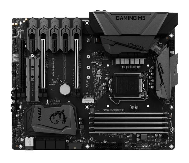MSI Z270 GAMING M5 (3xPCI-E DDR4 USB3.1/M.2) - 342140 - zdjęcie 4